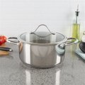Classic Cuisine 6 qt Stainless Steel Stock Pot with Lid 82-KIT1050